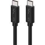KLIK THUNDERBOLT 3 USBC TO USBC CABLE 500MM BLACK