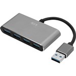 KLIK 4PORT HUB USBA 30 SILVER