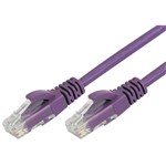 COMSOL RJ45 PATCH CABLE CAT5E 3M PURPLE