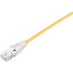 COMSOL ULTRA THIN SNAGLESS PATCH CABLE CAT6A 10GBE UTP 3M YELLOW