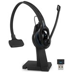 SENNHEISER IMPACT PRO 1 UC ML WIRELESS BLUETOOTH SINGLE SIDED HEADSET WITH CHARGING STAND