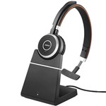 JABRA EVOLVE 65 MONO BLUETOOTH HEADSET WITH CHARGING STAND