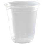 CAPRI COLD DRINK CUP PLASTIC 8OZ CLEAR PACK 50