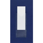 MARBIG SPINE LABEL HOLDERS 25 X 75MM CLEAR PACK 20