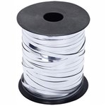 CUMBERLAND CURLING RIBBON 5MM X 460M SILVER