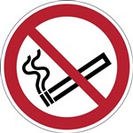 DURABLE SAFETY MARKING SMOKING PROHIBITED