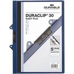 DURABLE DURACLIP EASY FILE WITH BINDER FITTING 30 SHEET CAPACITY A4 BLUE