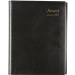 CUMBERLAND 2022 NORWICH SPIRAL DIARY PVC WEEK TO VIEW 1 HOUR QUARTO BLACK