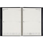CUMBERLAND 2022 NORWICH SPIRAL DIARY PVC 2 DAYS TO PAGE 1 HOUR A4 BLACK