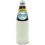SCHWEPPES BITTER LEMON BOTTLE 300ML CARTON 24