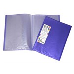 HARLEQUIN DISPLAY BOOK INSERT COVER NONREFILLABLE 10 POCKET A4 PURPLE