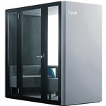 D POD 24 PERSON OFFICE POD SILVER