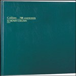 COLLINS 700 SERIES ANALYSIS BOOK 32 MONEY COLUMN 96 LEAF A35 GREEN