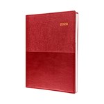 COLLINS 2022 VANESSA DIARY DAY TO PAGE 30 MINUTE A4 RED