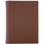 DEBDEN FASHION COMPENDIUM PU A4 CHOCOLATE