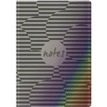 COLLINS BRILLIANCE NOTEBOOK RULED 192 PAGE B6 METALLIC SILVER