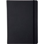 COLLINS LEGACY NOTEBOOK DOTTED 240 PAGE EXPANDABLE INNER POCKET A5 BLACK