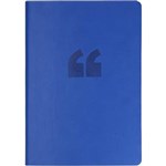 COLLINS EDGE NOTEBOOK RULED 240 PAGE RAINBOW EDGING A5 INDIGO