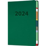 COLLINS 2022 EDGE MIRA DIARY WEEK TO VIEW A5 GREEN