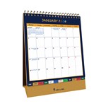 COLLINS 2022 EDGE MIRA DESK CALENDAR MONTH TO VIEW 220 X 175MM