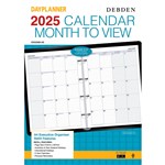 DEBDEN 2022 DAYPLANNER EXECUTIVE EDITION REFILL MONTH TO VIEW