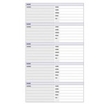 DEBDEN DAYPLANNER PERSONAL EDITION REFILL PHONE ADDRESS