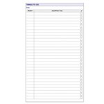 DEBDEN DAYPLANNER PERSONAL EDITION REFILL THINGS TO DO