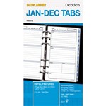 DEBDEN DAYPLANNER PERSONAL EDITION REFILL TABS JANDEC PERSONAL SIZE