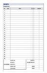 DEBDEN DAYPLANNER PERSONAL EDITION REFILL RECEIPT ENVELOPES PERSONAL SIZE