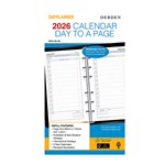 DEBDEN 2022 DAYPLANNER PERSONAL EDITION REFILL DAY TO PAGE