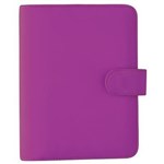 DEBDEN DAYPLANNER PERSONAL EDITION SNAP CLOSURE 172 X 96MM PURPLE PU