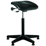 BURO POSTURITE STOOL BLACK VINYL