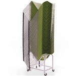 BURO ENVY AND MAXIM CHAIR TROLLEY