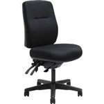 ERGOSELECT SPARK GELFORM ERGONOMIC CHAIR HIGH BACK BLACK NYLON BASE DESERTER