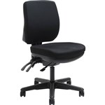 ERGOSELECT SPARK GELFORM ERGONOMIC CHAIR MEDIUM BACK COMPACT SEAT BLACK NYLON BASE DESERTER
