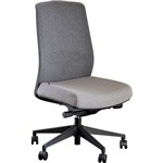 JIRRA CHAIR HIGH MESH BACK GREY