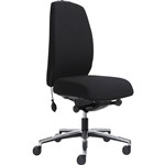MASERA PROCONTROL HEAVY DUTY CHAIR BLACK LEATHER