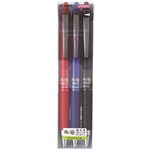 PILOT FRIXION POINT KNOCK ERASABLE RETRACTABLE GEL PEN 04MM ASSORTED COLOURS WALLET 3