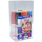 PILOT PINTOR PAINT MARKER CHISEL BROAD 80MM ASSORTED PACK 9