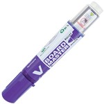 PILOT BEGREEN V BOARD MASTER WHITEBOARD MARKER BULLET 60MM VIOLET BOX 10