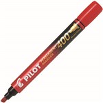 PILOT SCA400 PERMANENT MARKER CHISEL 40MM RED