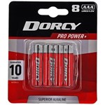 DORCY SUPER ALKALINE AAA BATTERY PACK 8