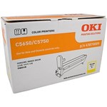 OKI 43870009 C5650C5750 DRUM UNIT YELLOW
