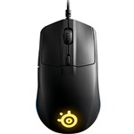STEELSERIES RIVAL 3 WIRED GAMING MOUSE BLACK