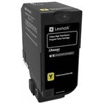 LEXMARK 84C6HY0 TONER CARTRIDGE HIGH YIELD YELLOW