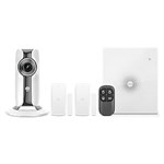 CHUANGO WIFI HOME SECURITY ALARM WITH CAMERA BUNDLE KIT WHITE