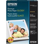 EPSON S041464 PREMIUM GLOSSY PHOTO PAPER 255GSM 127 X 178MM WHITE PACK 20
