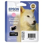 EPSON T0966 INK CARTRIDGE VIVID LIGHT MAGENTA