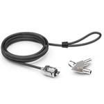 COMPULOCKS UNIVERSAL SECURITY KEYED CABLE LOCK BLACK
