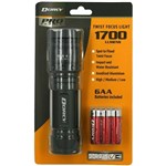 DORCY D6127 PRO TWIST FOCUS LIGHT 1700 LUMEN BLACK
